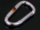 Germany Flag Pattern D-shaped Aluminum Alloy Carabiner